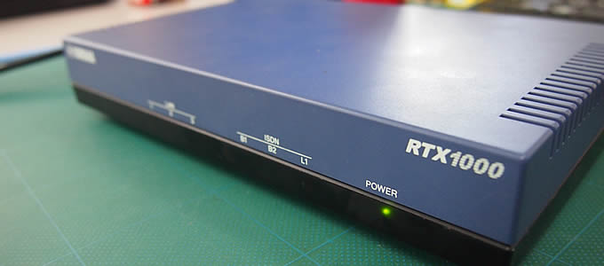 RTX1000 1100 設定