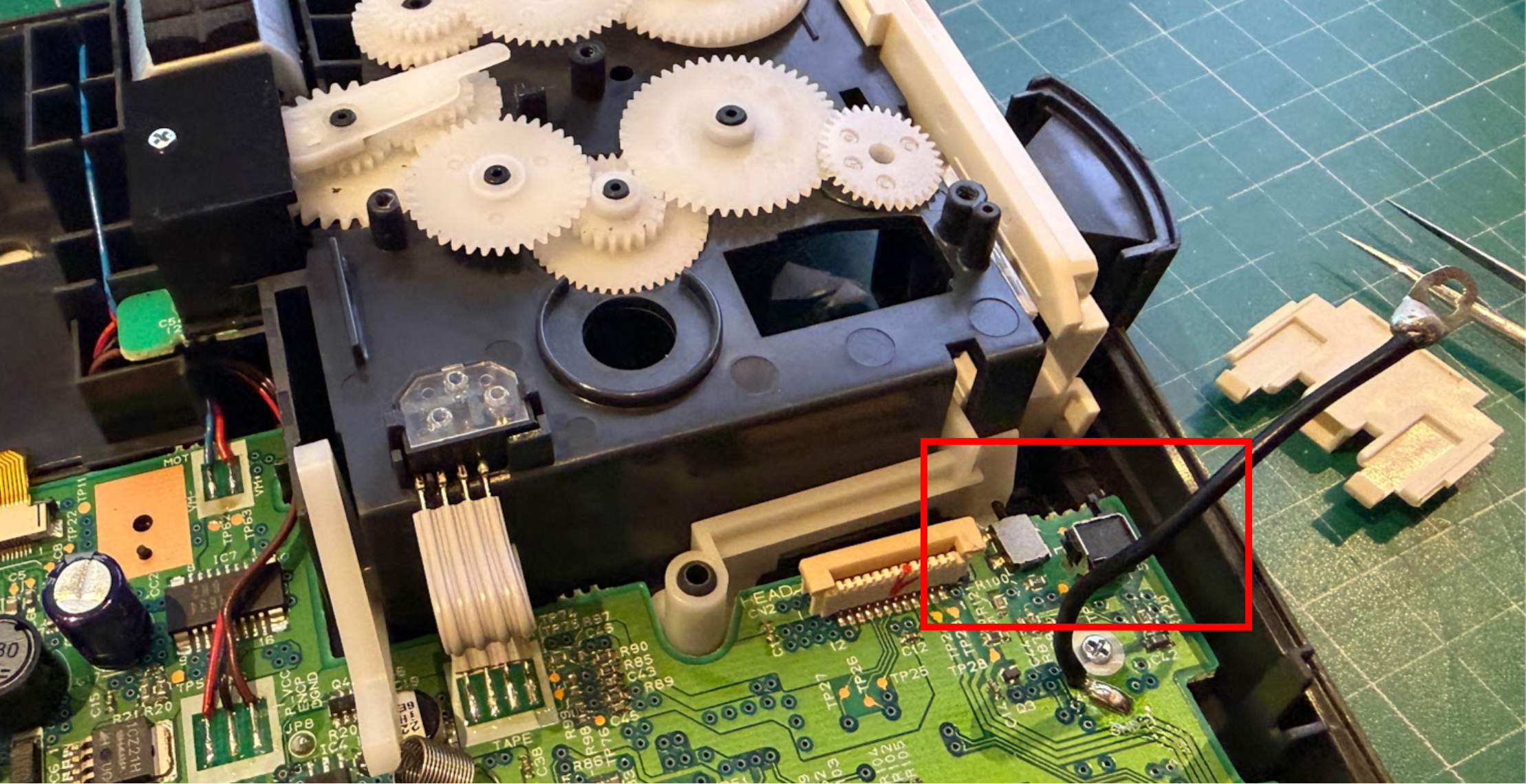 テプラ カッター異常